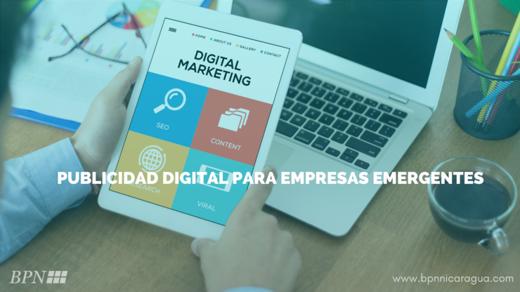 Publicidad digital para empresas emergentes